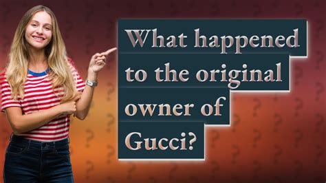 origine gucci|what happened to gucci.